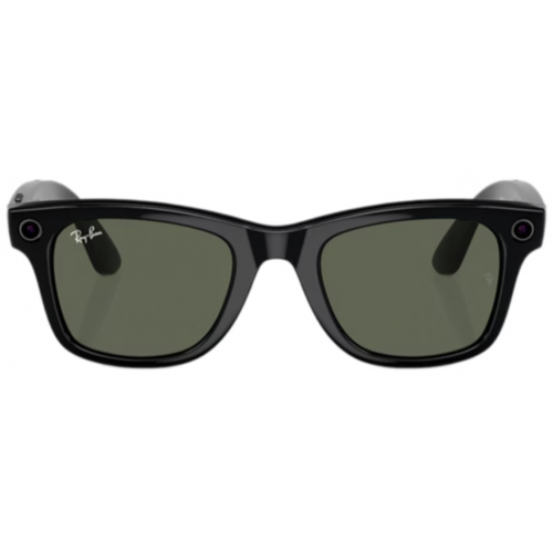 Умные очки Ray-Ban Meta* WayFarer (RW4006) Shiny Black/G15 Green 50мм(М), gen 1